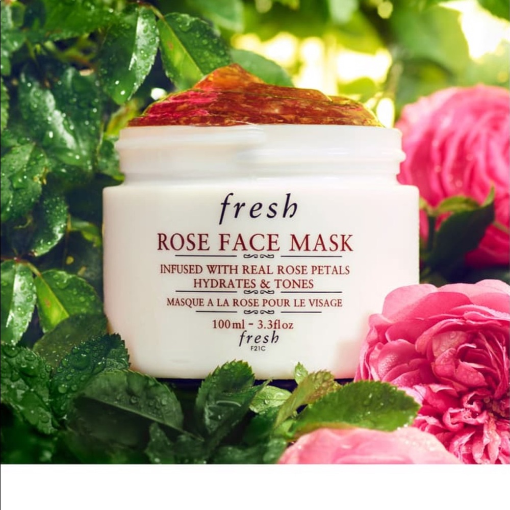 Fresh Rose Face Mask for women and men.